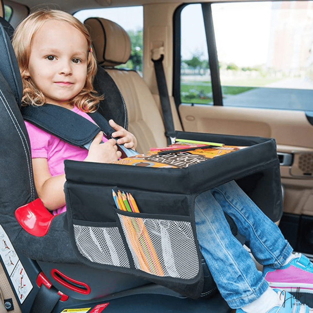 PlayPort - vassoio da viaggio per bambini per snack e giochi - ideale per i viaggi