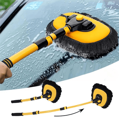FLEXSWEEP PRO – Mocio telescopico per lavaggio auto con testina flessibile