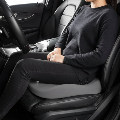 ELEVACUSH – Cuscino per sedile in memory foam regolabile per comfort e supporto durante la guida