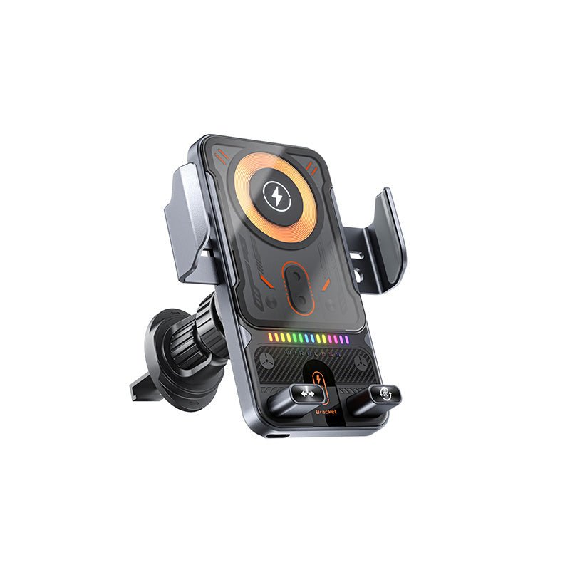ROTAFIX – supporto per auto 2-in-1 ruotabile automaticamente con caricatore wireless