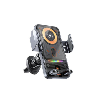 ROTAFIX – supporto per auto 2-in-1 ruotabile automaticamente con caricatore wireless