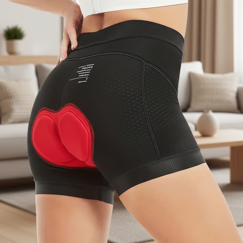 PEDALUX – Pantaloncini da ciclismo femminili con imbottitura in gel 4D