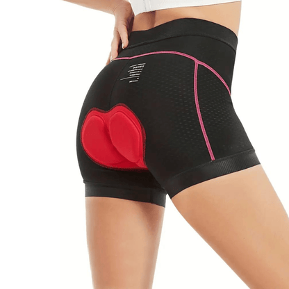 PEDALUX – Pantaloncini da ciclismo femminili con imbottitura in gel 4D