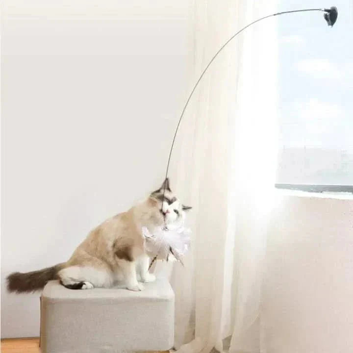 WINGWHIRL – Giocattolo interattivo per gatti con ali svolazzanti