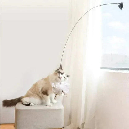 WINGWHIRL – Giocattolo interattivo per gatti con ali svolazzanti