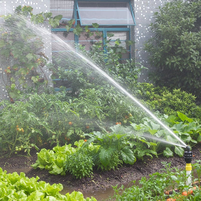 FLOWHALF – Irrigatore da giardino a rotazione di 180 gradi per una copertura idrica equilibrata