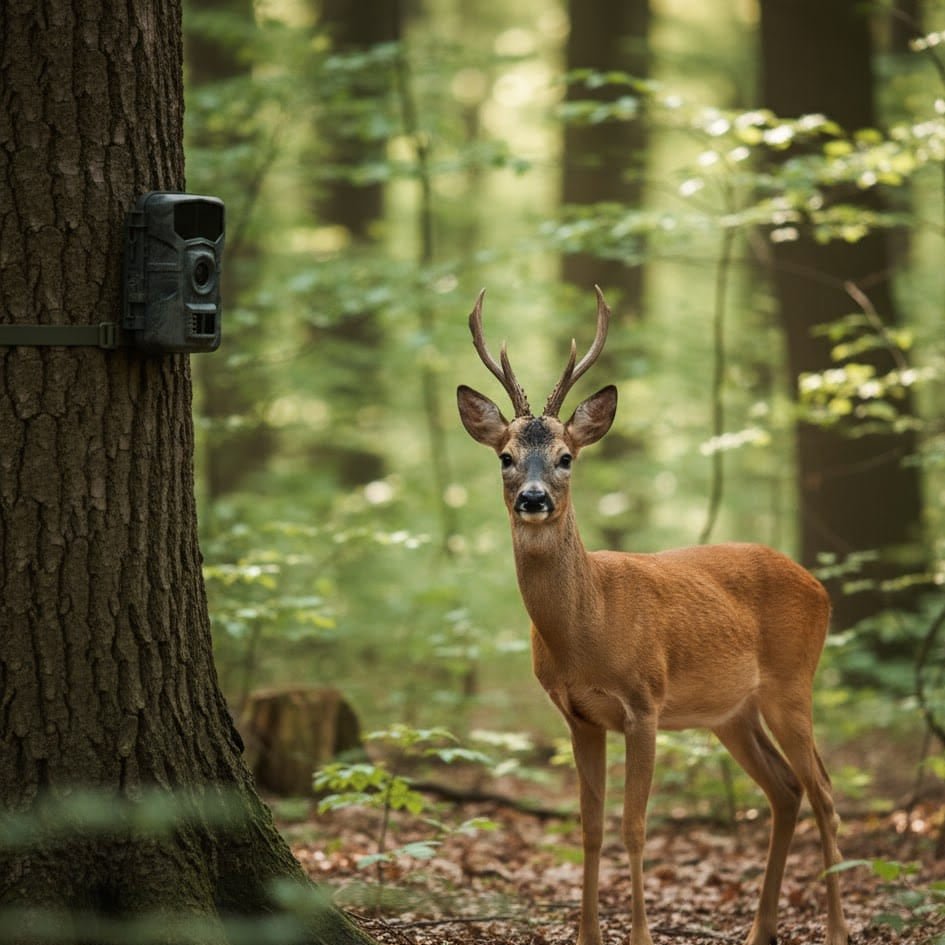 SCOUTCAM – Fotocamera per la fauna selvatica ad alta risoluzione da 32 MP con design impermeabile