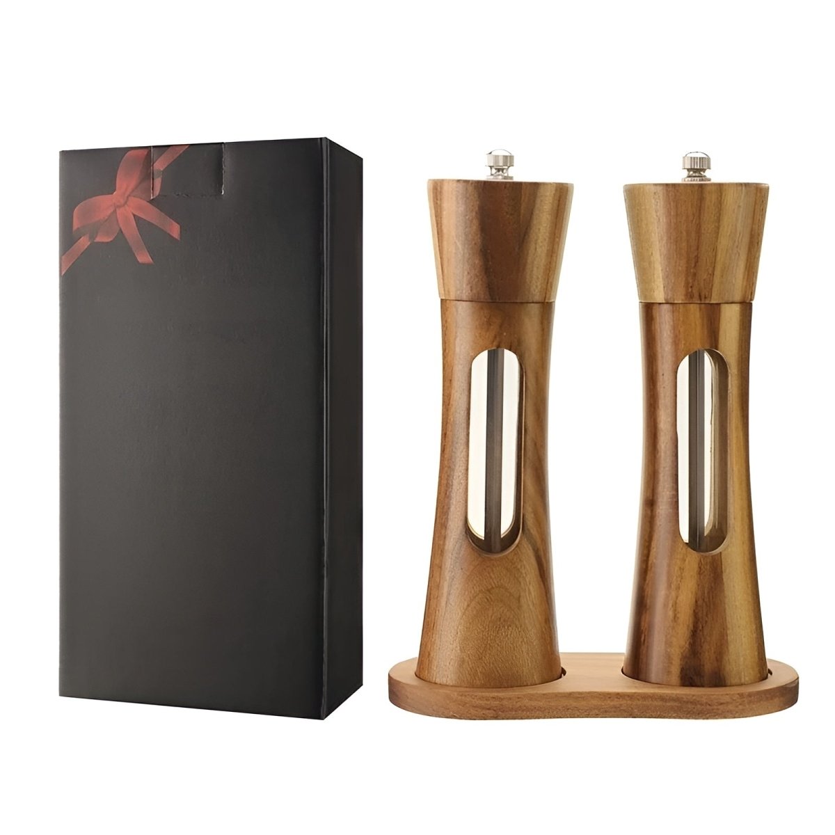 TABLEOAK – Eleganti macinapepe e macinasale in legno per un condimento preciso