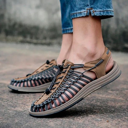 BREEZON – Sandali estivi leggeri da uomo con vestibilità flessibile e confortevole