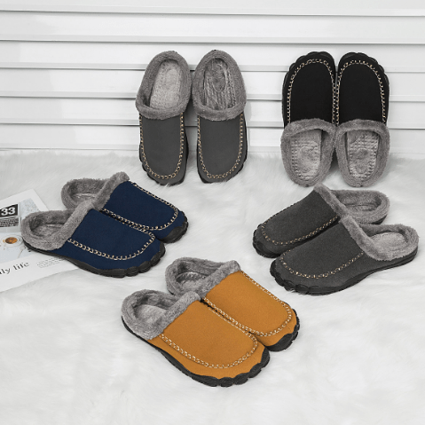 Piedi da gentiluomo - Pantofole da uomo di lusso per piedi caldi