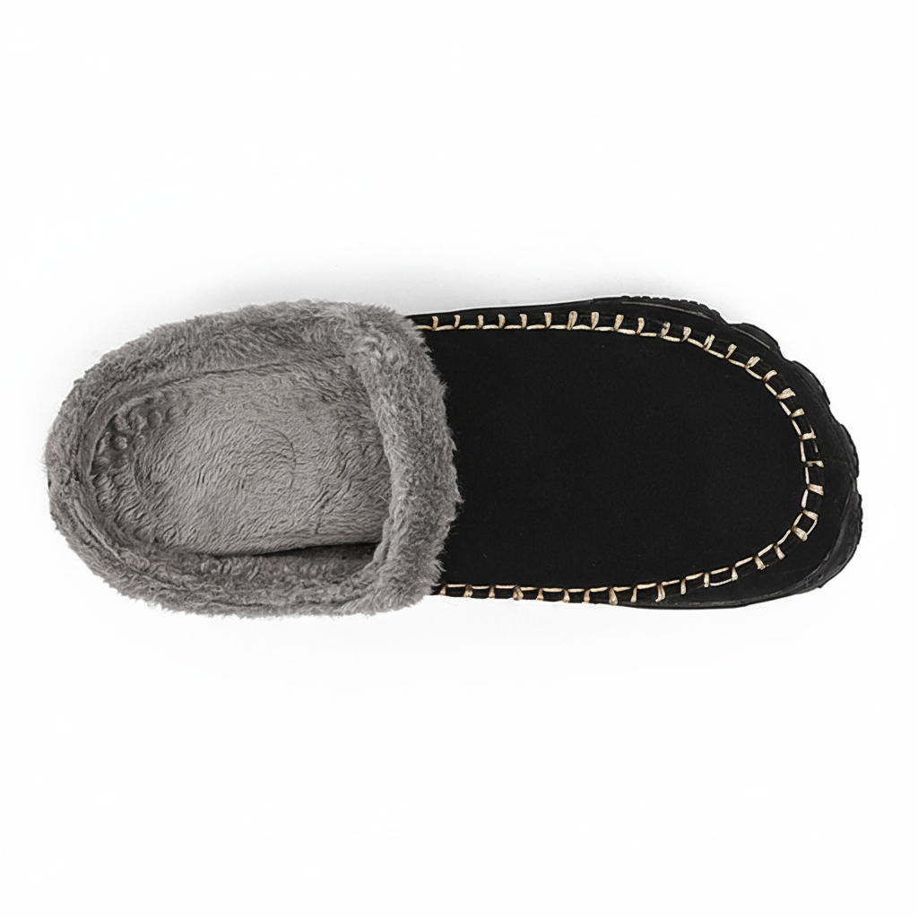 Piedi da gentiluomo - Pantofole da uomo di lusso per piedi caldi
