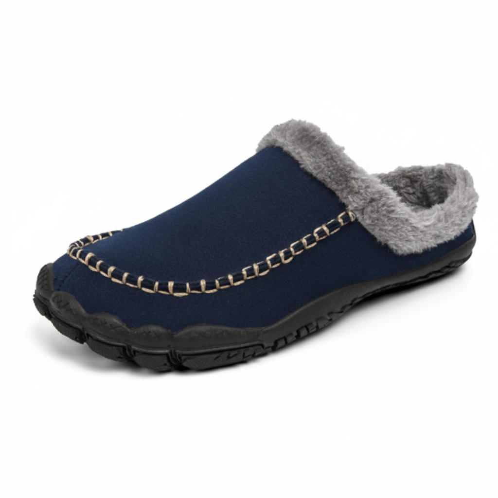 Piedi da gentiluomo - Pantofole da uomo di lusso per piedi caldi