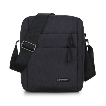 METROSAFE – Borsa a tracolla impermeabile da uomo con design antifurto