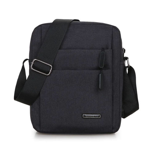 METROSAFE – Borsa a tracolla impermeabile da uomo con design antifurto