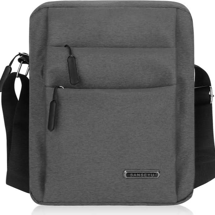 METROSAFE – Borsa a tracolla impermeabile da uomo con design antifurto