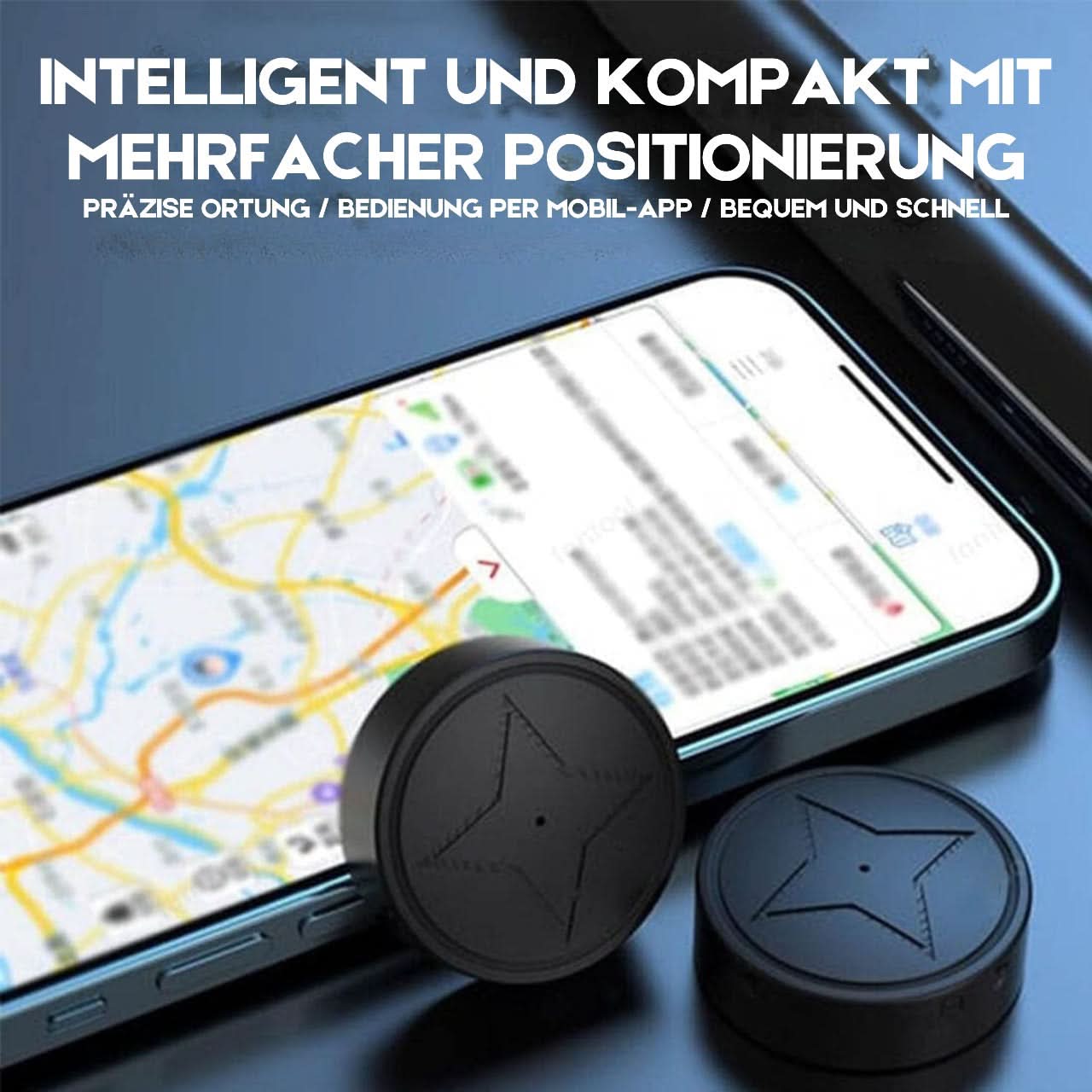 TRACKNEX – Localizzatore GPS compatto con montaggio magnetico