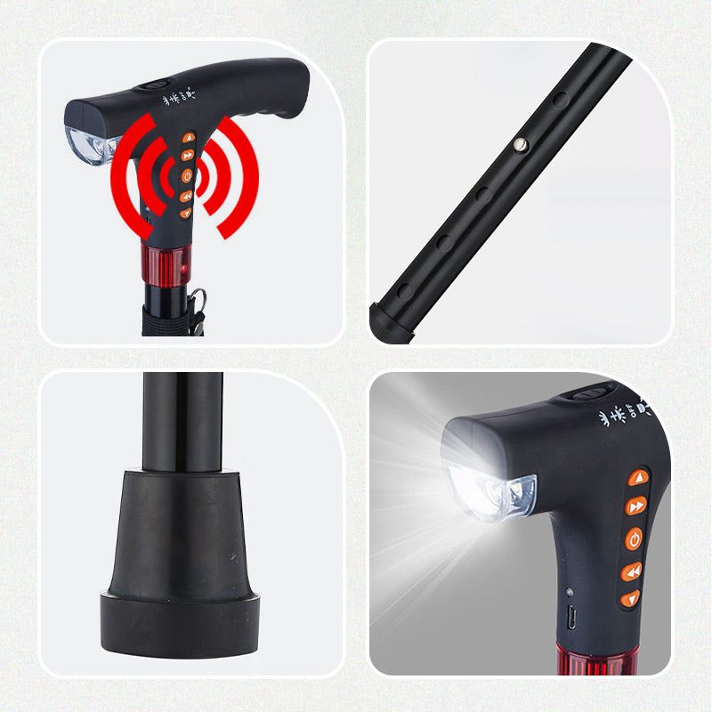 Rassivo | Bastone intelligente per persone anziane con luce LED