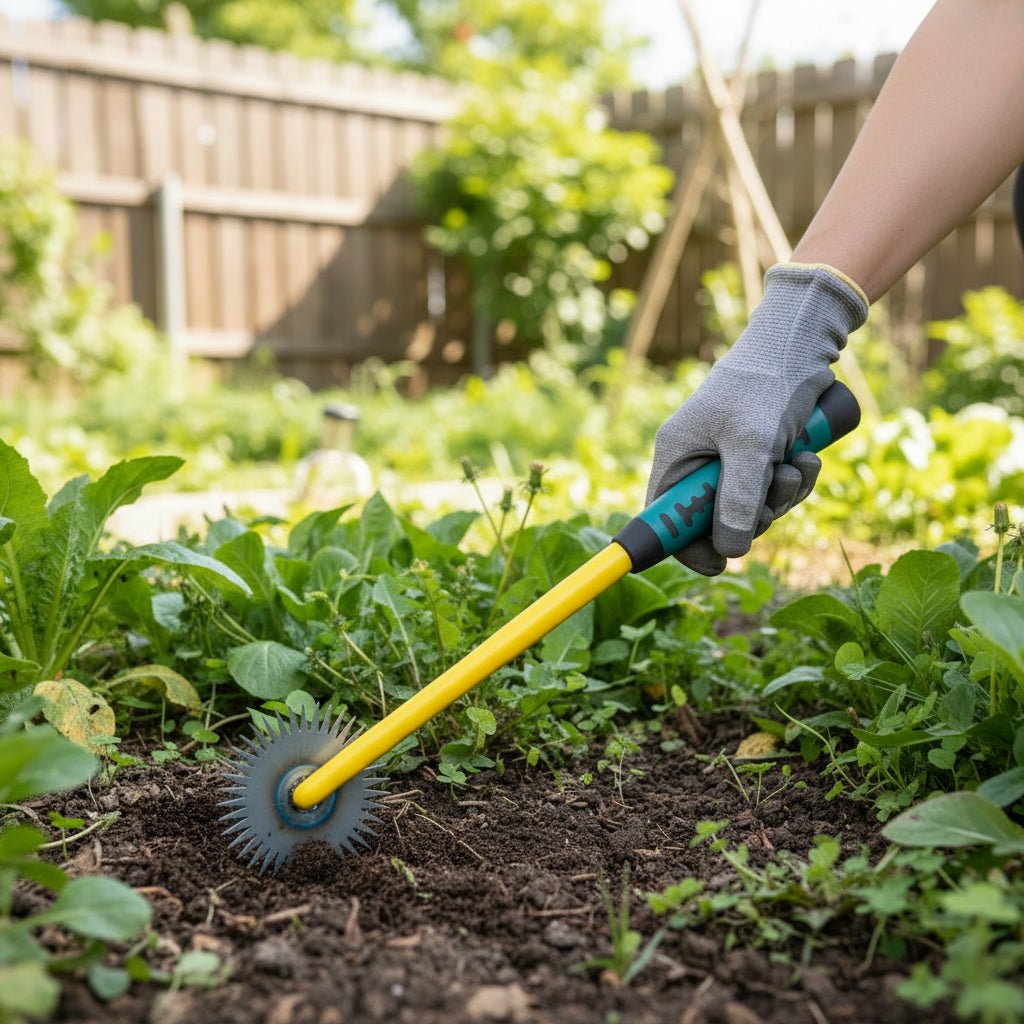 ROOTPULL – Rimuovi-erbacce ergonomico con punta affilata per un giardinaggio facile