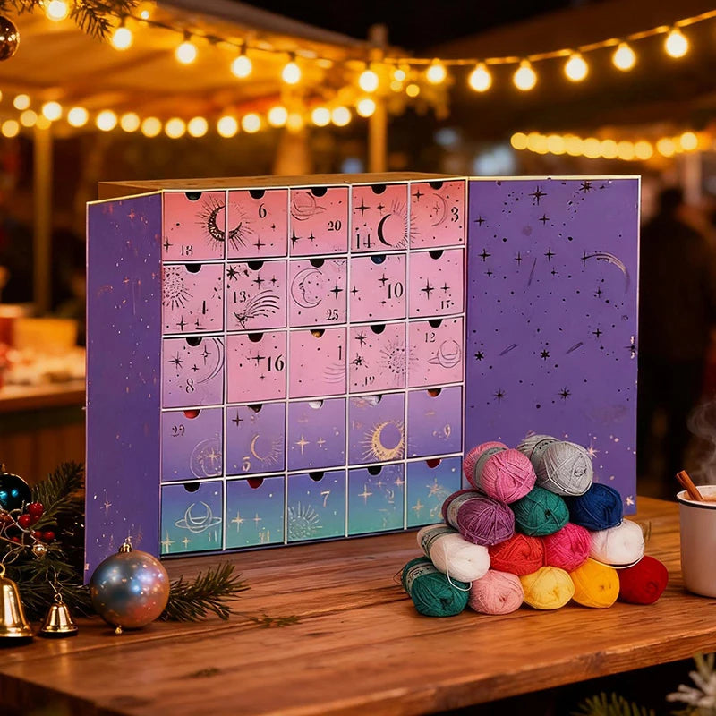 YarnBliss | Set di progetti creativi per lavorare a maglia durante le feste, per 25 giorni di divertimento fai da te