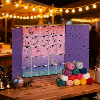 YarnBliss | Set di progetti creativi per lavorare a maglia durante le feste, per 25 giorni di divertimento fai da te