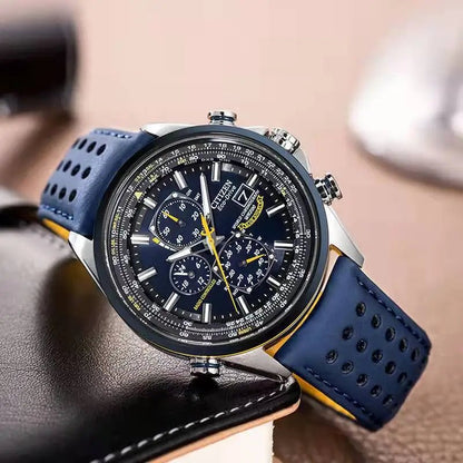NOCTAVO – Orologio da uomo elegante al quarzo con quadrante luminescente e impermeabile