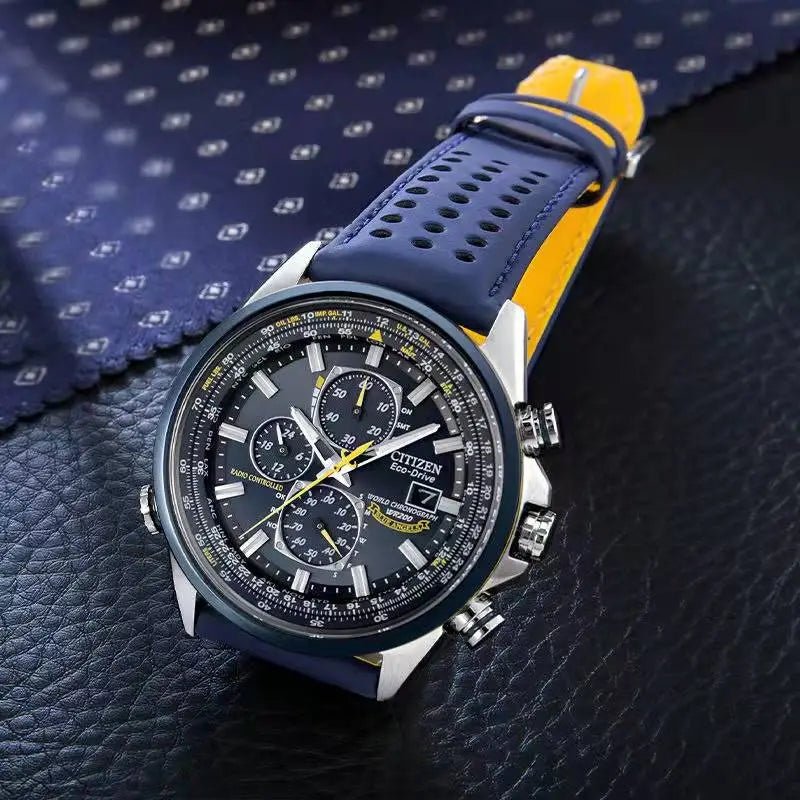 NOCTAVO – Orologio da uomo elegante al quarzo con quadrante luminescente e impermeabile
