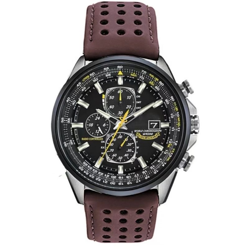 NOCTAVO – Orologio da uomo elegante al quarzo con quadrante luminescente e impermeabile