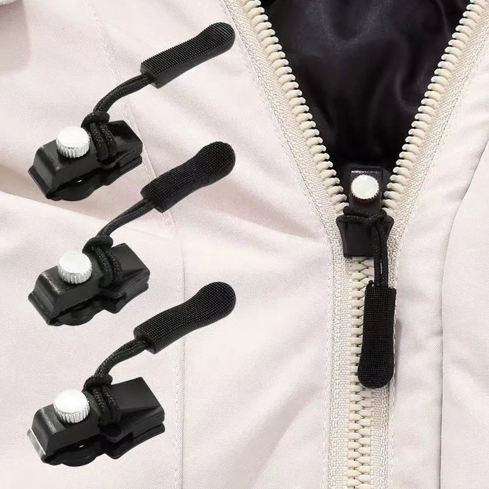 ZIPMENDER – Kit di riparazione universale per cerniere lampo (4 pezzi) per riparazioni rapide senza attrezzi