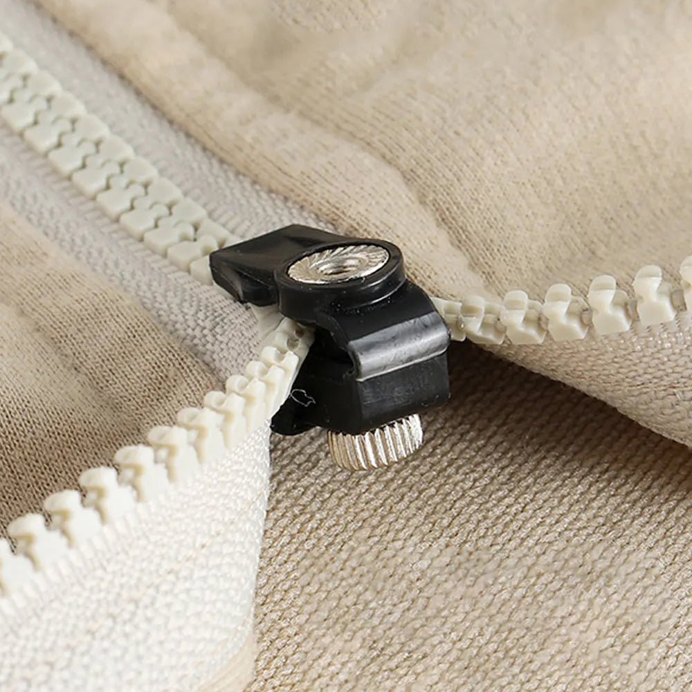 ZIPMENDER – Kit di riparazione universale per cerniere lampo (4 pezzi) per riparazioni rapide senza attrezzi