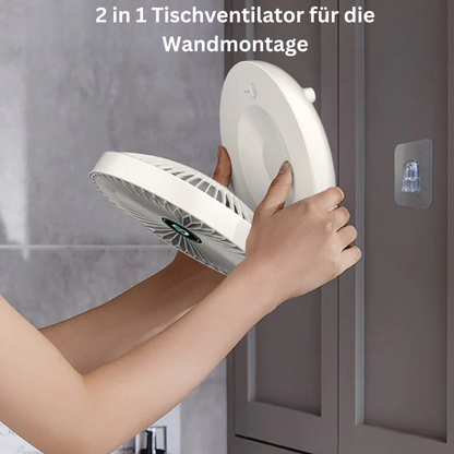 Ventilatore portatile ricaricabile USB | Uso per casa e all'aperto