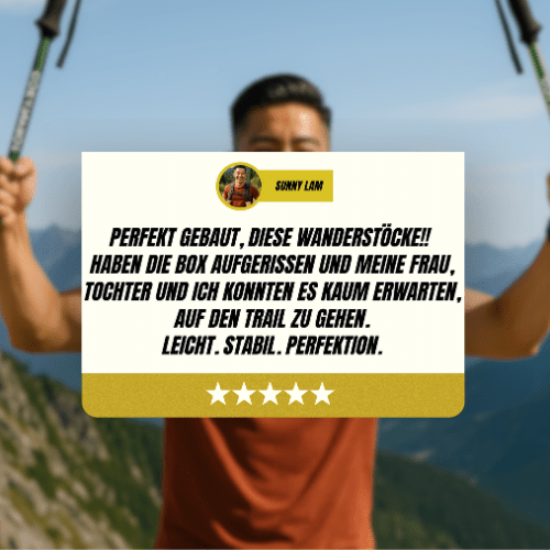 PEAKPATH – Bastoni da trekking regolabili per stabilità e comfort