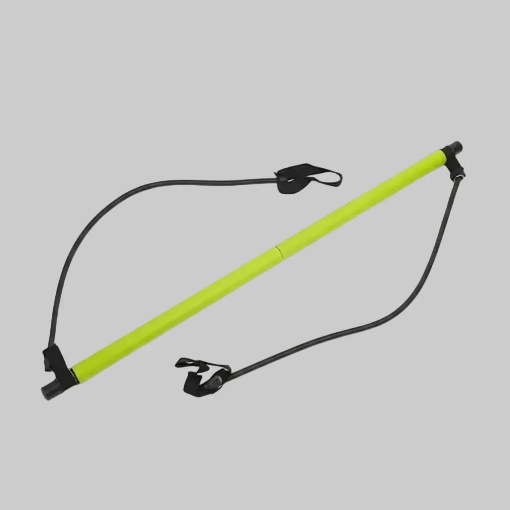 Pilatescore Bar Set - Dispositivo di allenamento Pilates portatile con bande elastiche