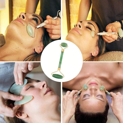 Beauty Roller™ in Giada Naturale – Skincare Antiage, Luminosità & Riduzione Gonfiori