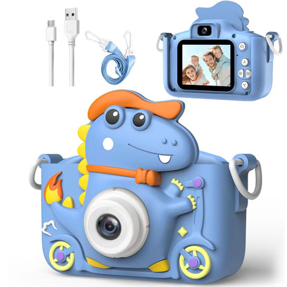 PhotoDino - Fotocamera dinosauro per bambini con HD 1080p