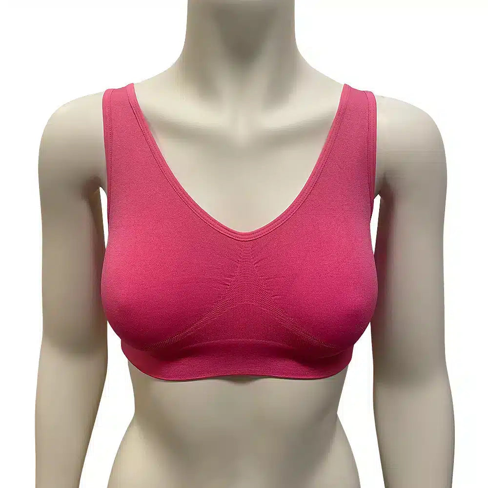 Ahh Bra - reggiseno viola, vista frontale