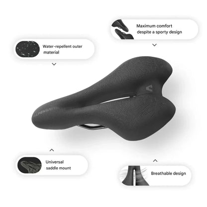 VELOMEMO – Sella da bici ergonomica con memory foam