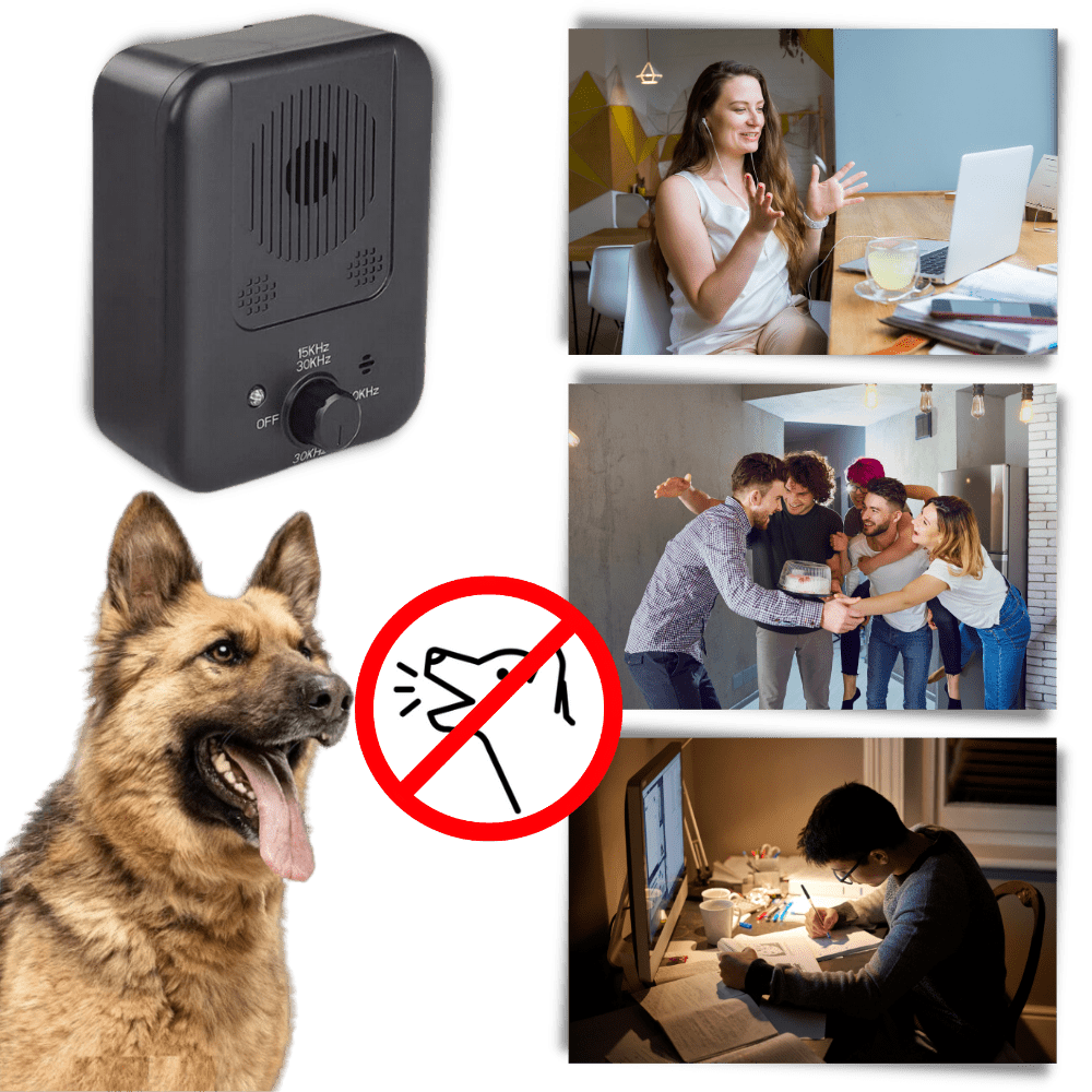 Dispositivo Antiabbaio a Ultrasuoni per Cani - Repellente Automatico - PawCalm