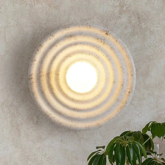 WABIGLOW – Lampada da parete LED in ceramica Wabi-Sabi