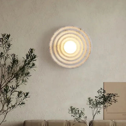 WABIGLOW – Lampada da parete LED in ceramica Wabi-Sabi