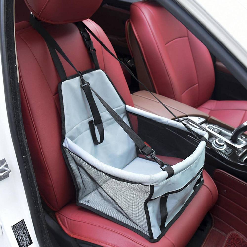 Seggiolino Auto per Cani™ – Trasporto Sicuro, Impermeabile e Pieghevole per Viaggi in Auto