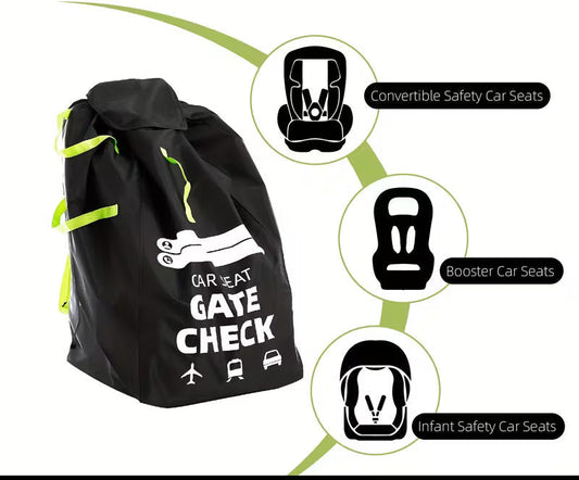 Zaino da viaggio per seggiolino auto convertibile | Protezione del sedile impermeabile per bambini
