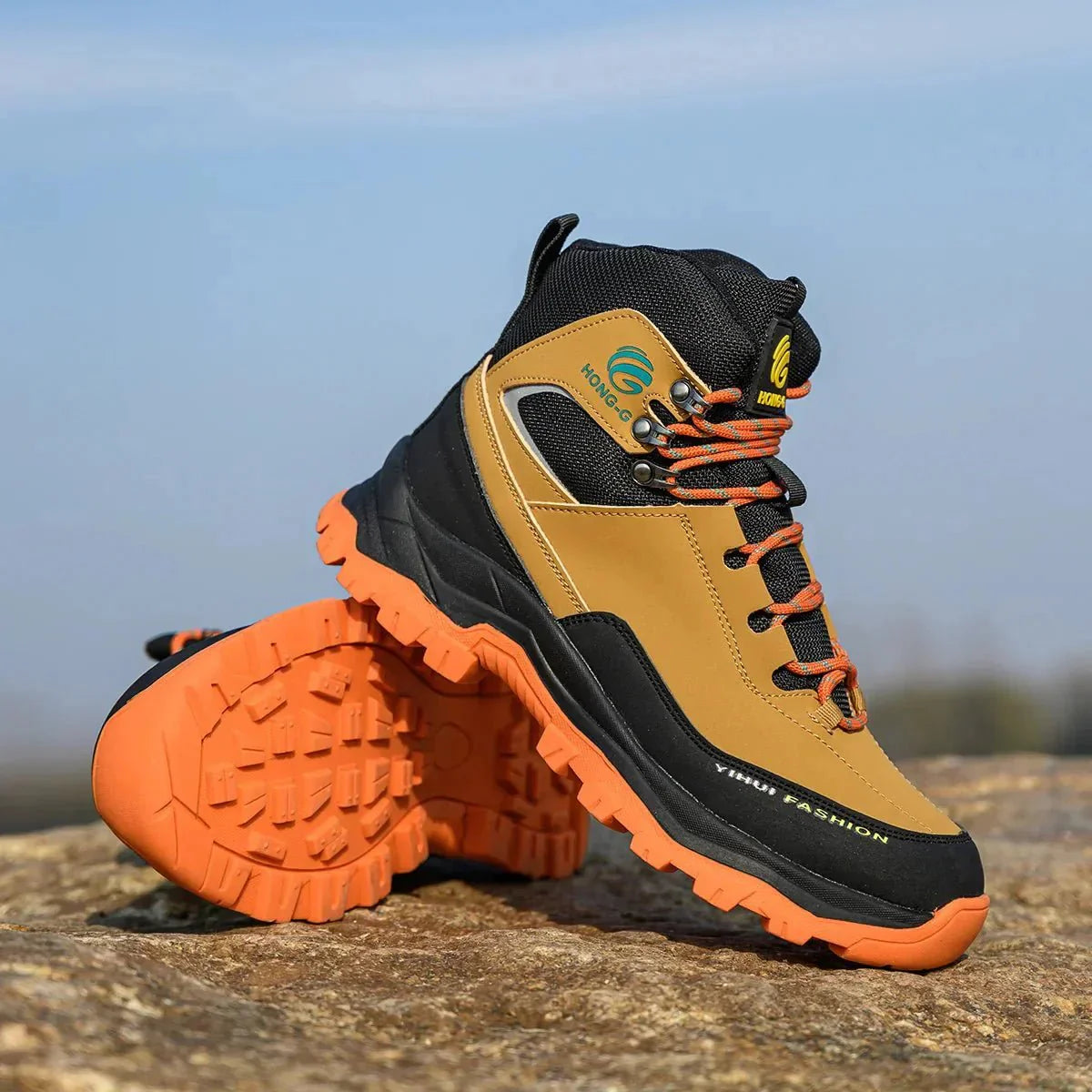 Stivali da Lavoro Impermeabili Rassivo™ HONG-G –– Protezione Totale, Durabilità e Comfort 🌧️