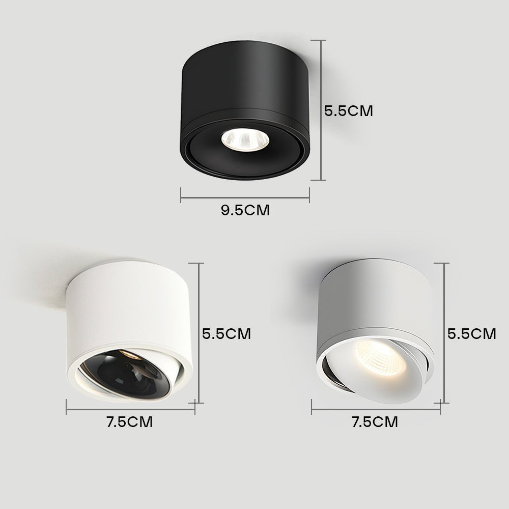 LUMITILT – Faretti LED in alluminio con inclinazione precisa di 30°