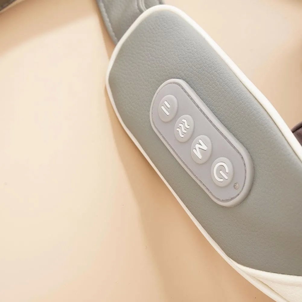 Massaggiatore Shiatsu Senza Fili – Sollievo Cervicale & Muscolare con Batteria Ricaricabile