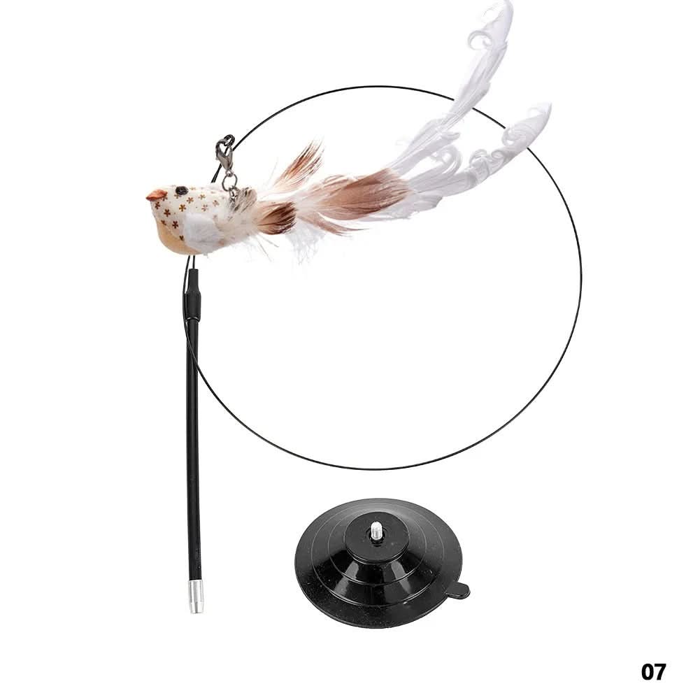 WINGWHIRL – Giocattolo interattivo per gatti con ali svolazzanti