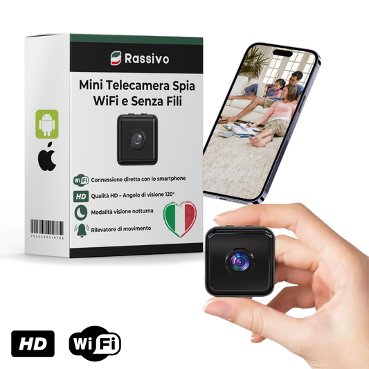 Mini Telecamera Spia Wireless con Registrazione – SpyPro