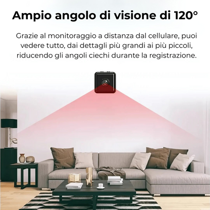 Mini Telecamera Spia Wireless con Registrazione – SpyPro