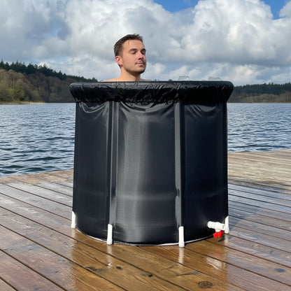 Vasca da Bagno Portatile Pieghevole Isolata per Terapia Fredda