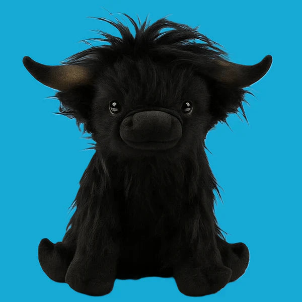 Peluche Mucca delle Highland – Morbido animale di peluche per bambini e collezionisti