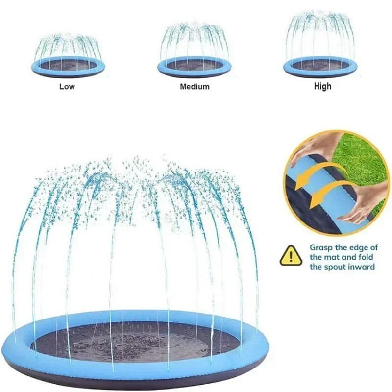 PETHYDRA Tappetino d'Acqua Interattivo per Cani in Estate
